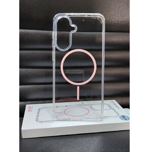 Силиконов калъф MagSafe Magnetic iPhone 15 PRO / розов /